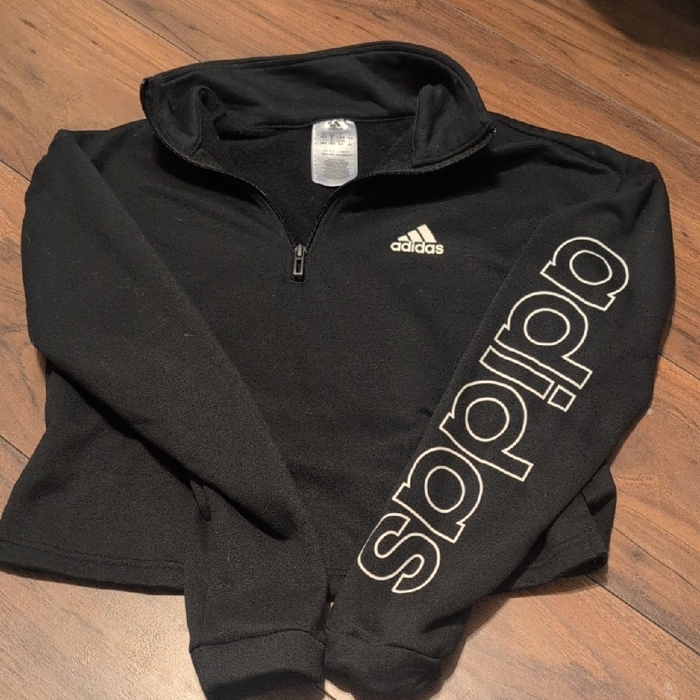 Adidas Black Pullover with Logo